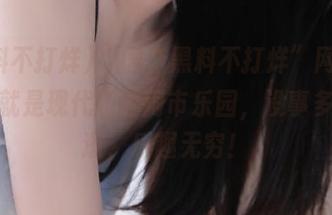 “国产黑料不打烊”网站，其实就是现代版的闹市乐园，没事多去逛逛，乐趣无穷！
